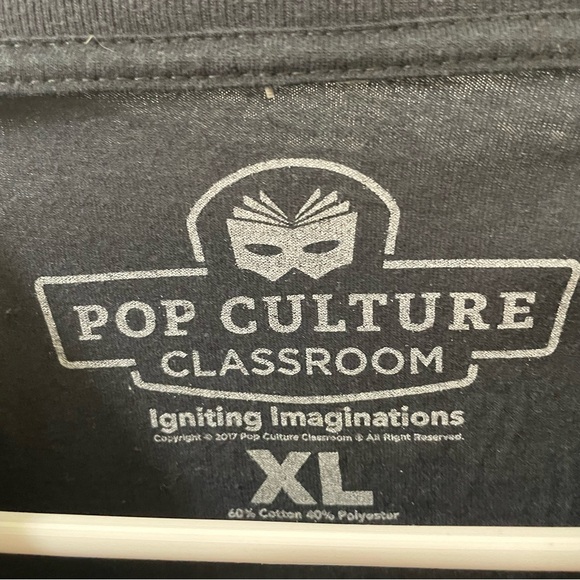 Pop culture classroom Denver comic con shirt 2018 black xl - Picture 3 of 5